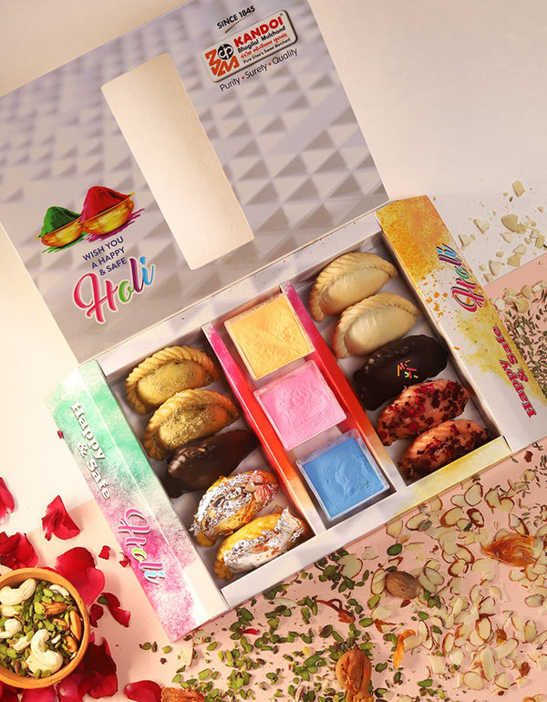 Holi Sp. Assorted Gujjiya Box